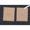 Timbres Taxe n°49 et n°50  - Neufs* - cote 70 Euros - lartdesgents.fr
