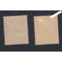Timbres Taxe n°88 et n°89  - Neufs* - cote 65 Euros - lartdesgents.fr