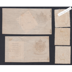 Timbres Télégraphe - n°7 - Oblitérés - cote 90 Euros - lartdesgents.fr