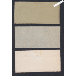 Timbres Téléphone - n°3- n°4 et n°5 - Oblitérés - cote 78 Euros - lartdesgents.fr