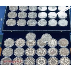 Coffret  Club Français de la Monnaie, ESSAIS* du Franc à l' €uro, lartdesgents.fr