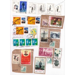Chine - lot sur fragments dont le tableau de 1968 neuf - lartdesgents.fr