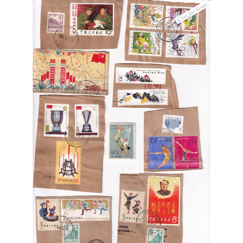 Chine - lot sur fragments  - lartdesgents.fr