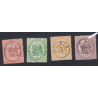 Timbres Télégraphe - n°5 à n°7 - Oblitérés - cote 177 Euros - lartdesgents.fr