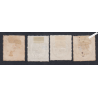 Timbres Télégraphe - n°5 à n°7 - Oblitérés - cote 177 Euros - lartdesgents.fr