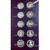 HISTOIRE DE FRANCE en 100 MÉDAILLES *Argent 925/00 +/- 3.8 kg envoi france uniquement, lartdesgents.fr
