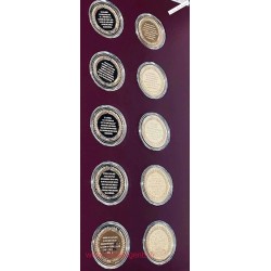 HISTOIRE DE FRANCE en 100 MÉDAILLES *Argent 925/00 +/- 3.8 kg envoi france uniquement, lartdesgents.fr