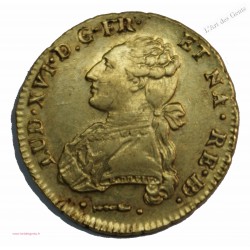 Double Louis XVI d'or 1778 Pau Superbe, lartdesgents.fr