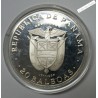 Proof, 20 Balboas 1974 Argent 925/00 130 grs Panama Simon Bolivar, lartdesgents.fr