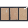 Timbres-Taxe-Radiodiffusion - n°1-n°2-n°3  -Neufs* - cote 145 Euros - lartdesgents.fr