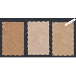 Timbres-Taxe-Radiodiffusion - n°1-n°2-n°3  - Oblitérés - cote 55 Euros - lartdesgents.fr