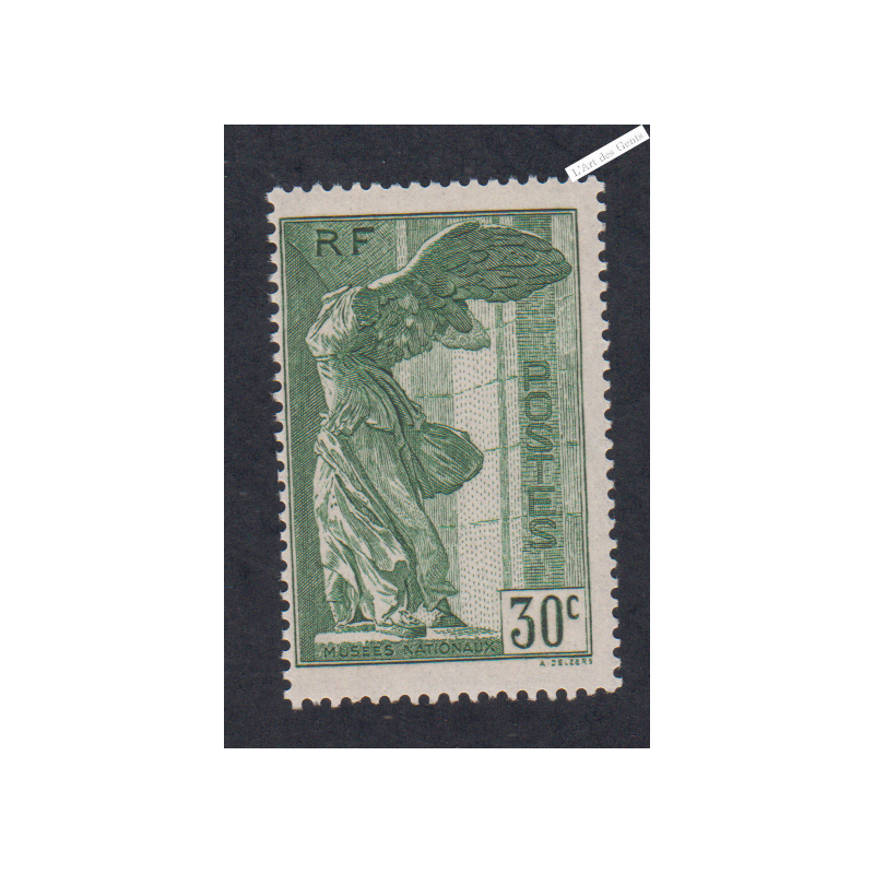 Timbre France n°354 - Samothrace - Neuf**  - cote 210 Euros - signé - lartdesgents.fr