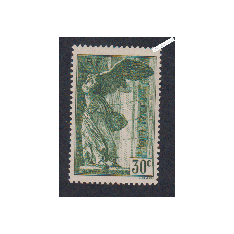 Timbre France n°354 - Samothrace - Neuf*  - cote 85 Euros - signé - lartdesgents.fr