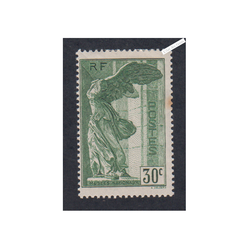 Timbre France n°354 - Samothrace - Neuf*  - cote 85 Euros - lartdesgents.fr