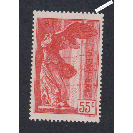 Timbre n°355 - Samothrace - Neuf**  - cote 210 Euros - signé - lartdesgents.fr