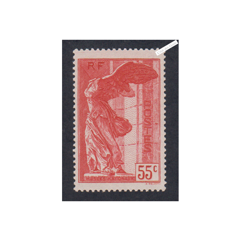 Timbre n°355 - Samothrace - Neuf**  - cote 210 Euros - signé - lartdesgents.fr