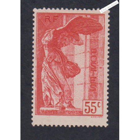 Timbre France n°355 - Samothrace - Neuf**  - cote 210 Euros - signé - lartdesgents.fr