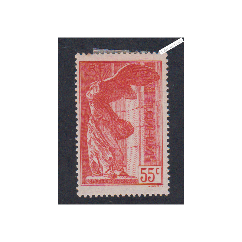Timbre France n°355 - Samothrace - Neuf*  - cote 85 Euros - lartdesgents.fr