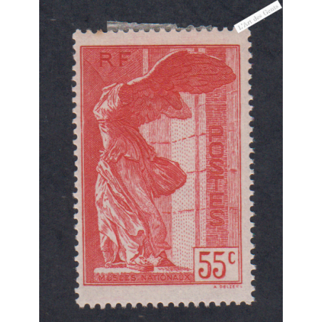 Timbre France n°355 - Samothrace - Neuf*  - cote 85 Euros - lartdesgents.fr