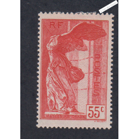 Timbre France n°355 - Samothrace - Neuf*  - cote 85 Euros - lartdesgents.fr