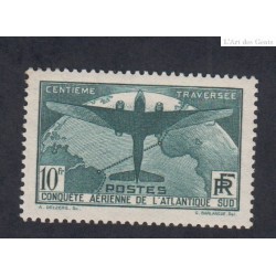 Timbre France n°321 - Neuf*  Signé cote 375 euros, lartdesgents.fr