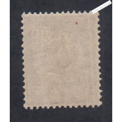 Timbre n°113 - 20c brun-lilas - Mouchon Type I - 1900 - Neuf** - cote 200 Euros lartdesgents.fr