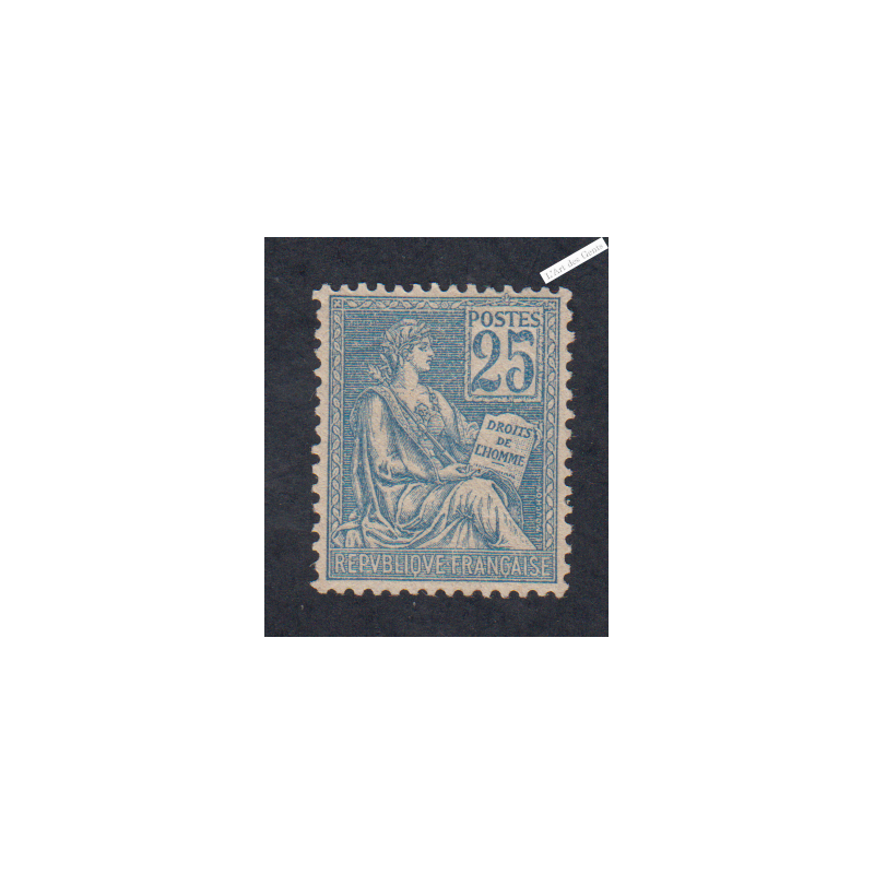 Timbre n°114 - Mouchon Type I - 1900 - Neuf* - cote 135 Euros -Signé - lartdesgents.fr