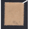 Timbre Type Mouchon retouché n°126 - 1902 Neuf**  cote 410 Euros - Signé - lartdesgents.fr