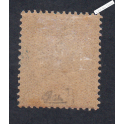 Timbre - n°126 - Mouchon retouché - 1902 - Neuf*  Signé - cote 105 Euros lartdesgents.fr
