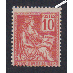 Timbre n°116 Mouchon - 1900 - Neuf** cote 300 Euros - Signé - lartdesgents.fr