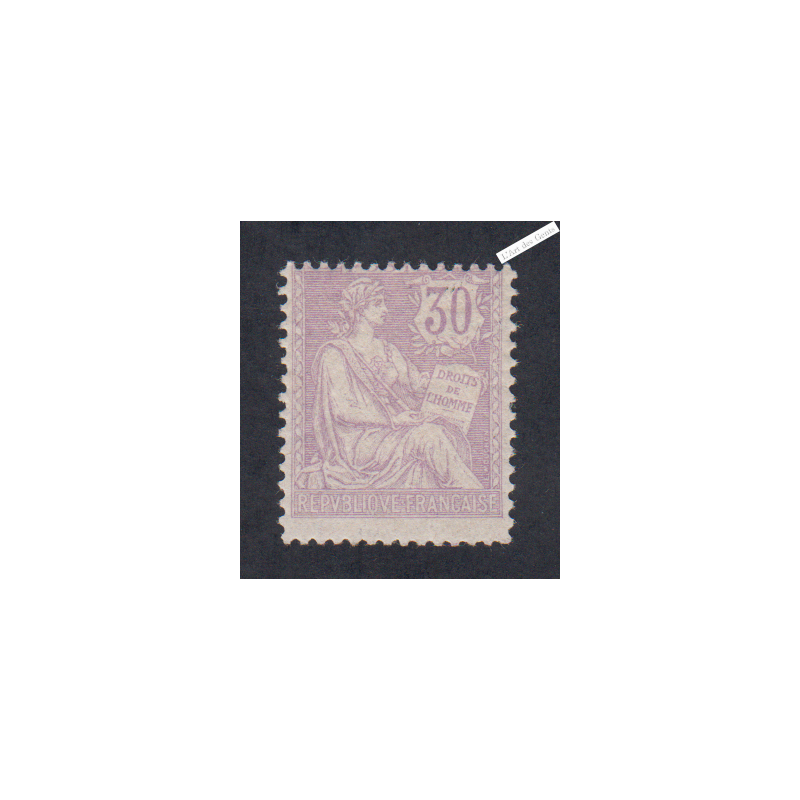 Timbre - n°128- Mouchon retouché - 1902 - Neuf* - Signé - cote 365 Euros lartdesgents.fr