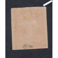 Timbre Semeuse Non Dentelé n°135e - 1906 Neuf * Signé cote 220 Euros lartdesgents.fr