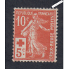Timbre n°147 - croix rouge - 1914 - Neuf **  cote 100 Euros lartdesgents.fr