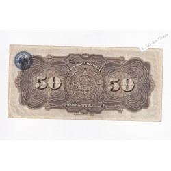 Républica Mexicana 1915 - 50 pesos, Gobierno Constitucionalista, lartdesgents.fr