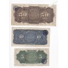 Républica Mexicana 1915 - 5,10,50 pesos, Gobierno Constitucionalista, lartdesgents.fr