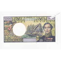 5000 francs Institut d'émission d'outre-mer, Q/Neuf, lartdesgents.fr