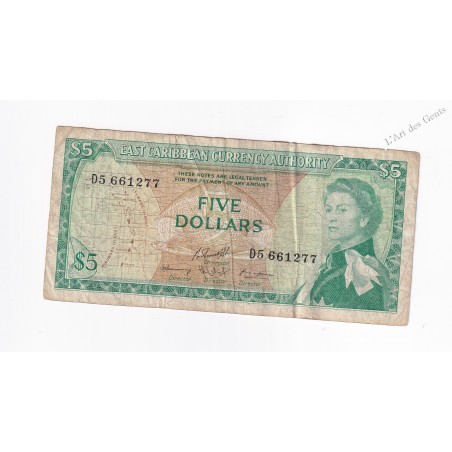 CARAIBES - 5$ 1965