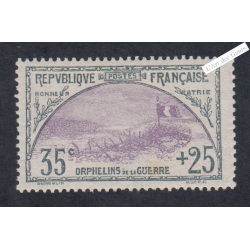 Timbre  n°152 Orphelin - Neuf*  - cote 220 Euros, lartdesgents.fr