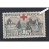 Timbre n°156 - Croix Rouge - 1918 neuf* Signé Cote 140 Euros lartdesgents.fr