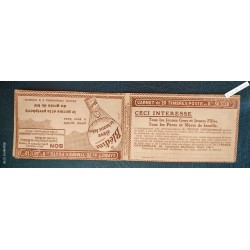 Carnet France n°283-C 16 Série 290- Type Paix 50 c. rouge  - Neuf** cote 420 Euros - lartdesgents.fr