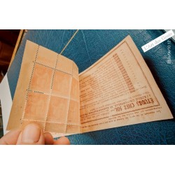 Carnet France n°283-C 16 Série 290- Type Paix 50 c. rouge  - Neuf** cote 420 Euros - lartdesgents.fr