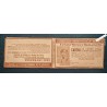 Carnet France n°283-C 19 Série 292- Type Paix 50 c. rouge  - Neuf** cote 450 Euros - lartdesgents.fr
