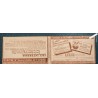 Carnet France n°283-C 8 Série 289- Type Paix 50 c. rouge  - Neuf** cote 270 Euros - lartdesgents.fr