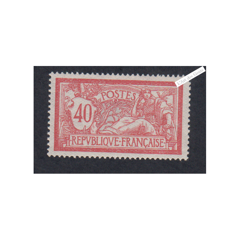 Timbre n°119 - Type Merson -1900 Neuf** Cote 65 Euros - lartdesgents.fr