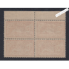 Bloc de 4 Timbres n°119 - Type Merson -1900 - Neuf** Cote 260 Euros - lartdesgents.fr