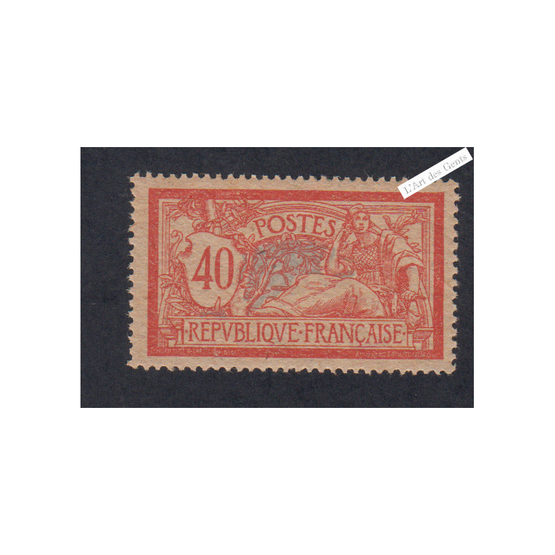 Timbre n°119d- Type Merson -1900 Neuf* Cote 30 Euros - lartdesgents.fr