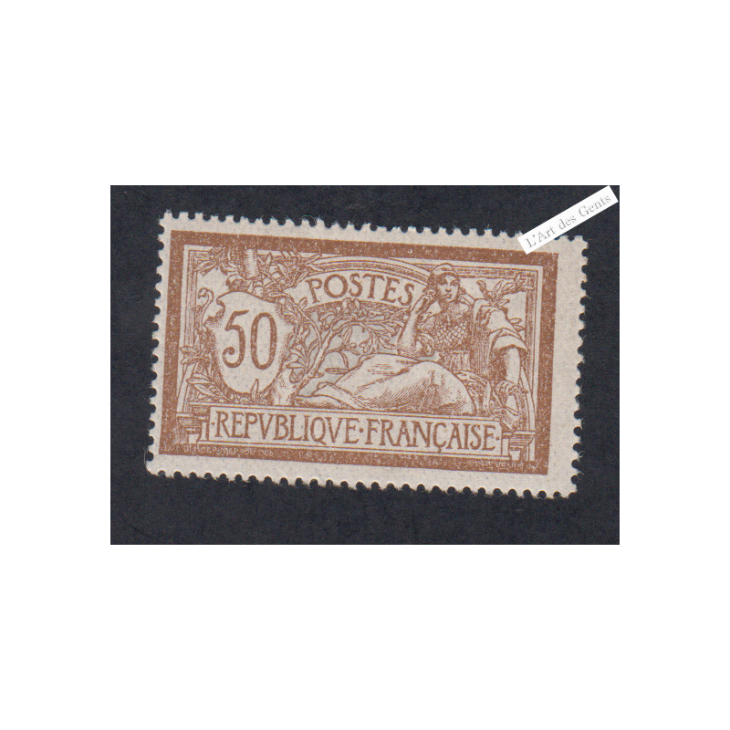 Timbre n°120 - Type Merson -1900 Neuf** Cote 600 Euros - lartdesgents.fr