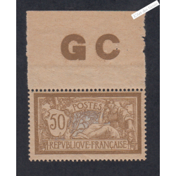 Timbre n°120d - Type Merson -1900 - Neuf* Cote 230 Euros - lartdesgents.fr
