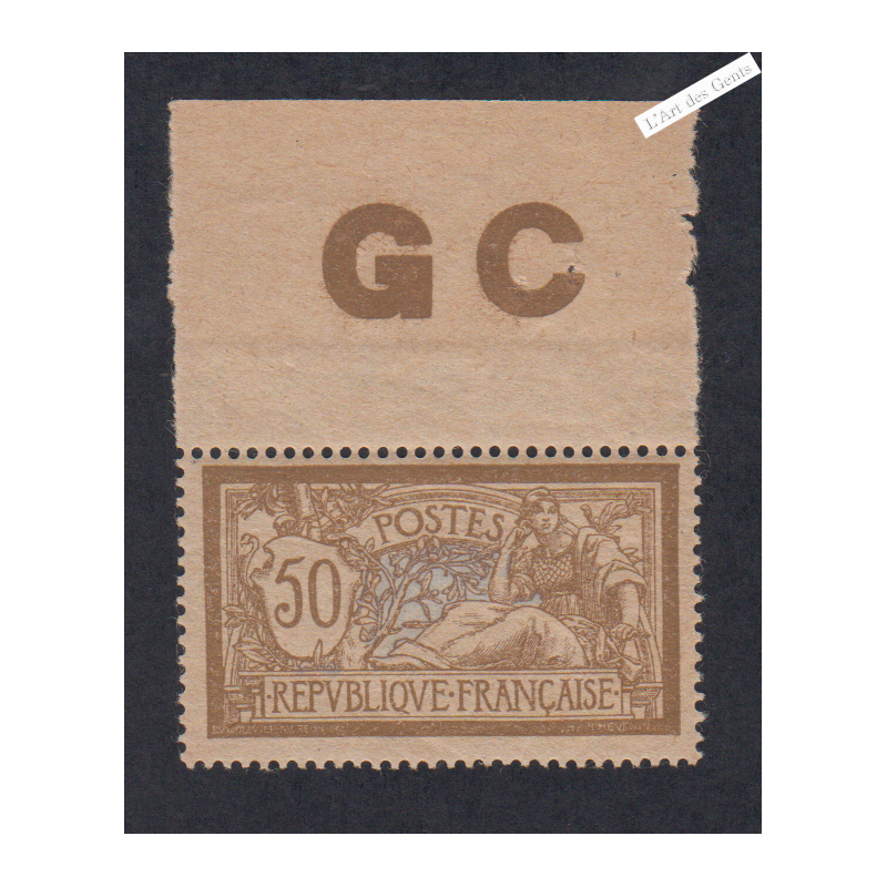 Timbre n°120d - Type Merson -1900 - Neuf* Cote 230 Euros - lartdesgents.fr