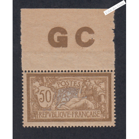 Timbre n°120d - Type Merson -1900 - Neuf* Cote 230 Euros - lartdesgents.fr